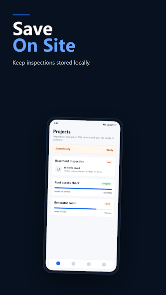 SiteReport 应用界面截图 2