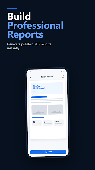 SiteReport 应用界面截图 3